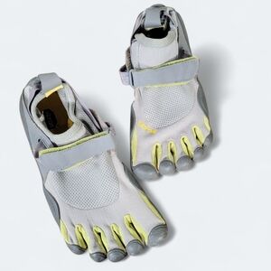 Vibram Women's FiveFingers Gray and Yellow Shoes